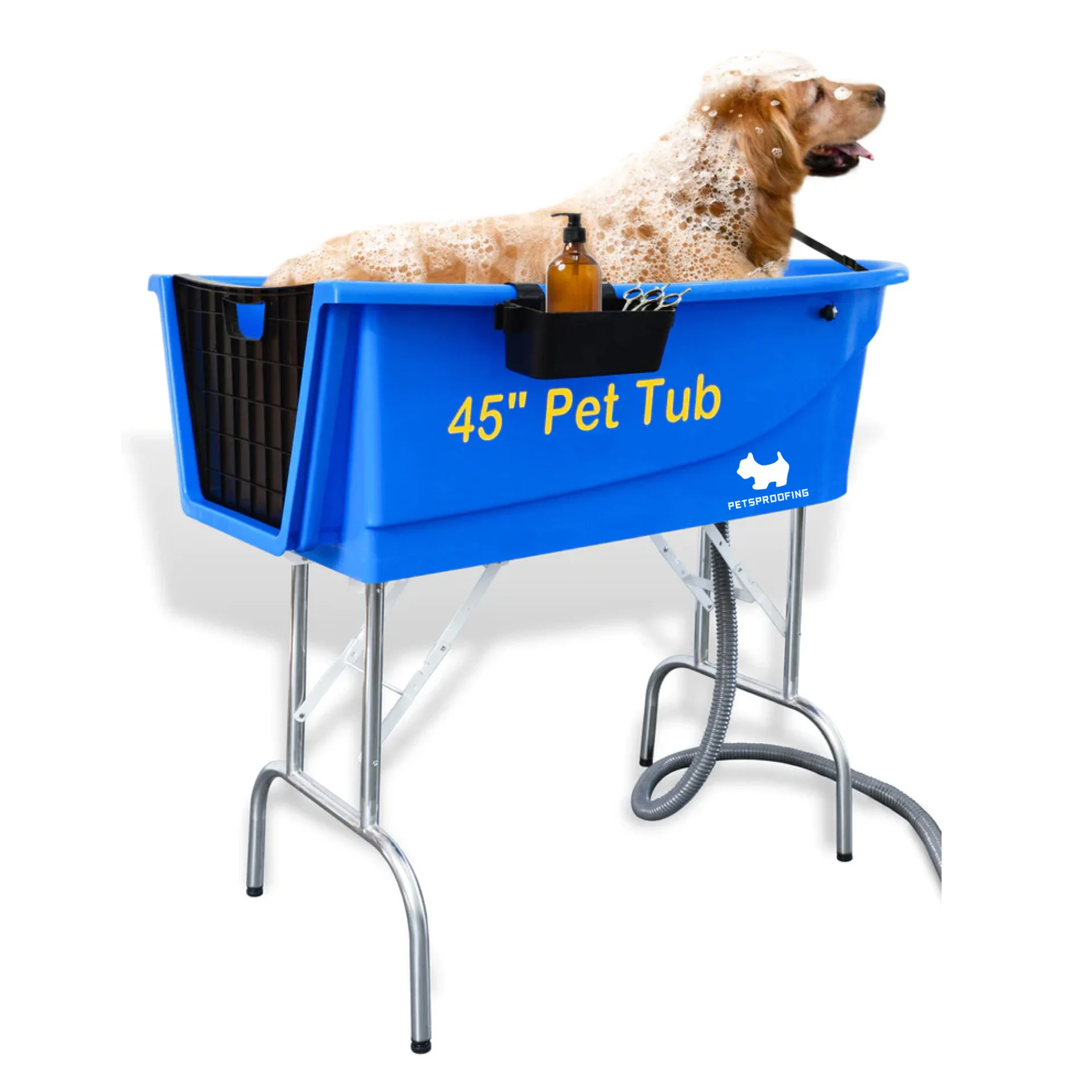 Bañera portátil plegable para perros y gatos – estación de lavado