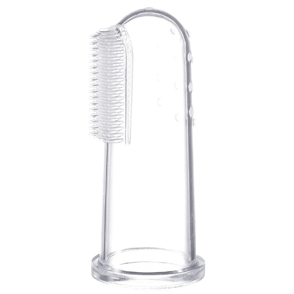 Cunas de silicona para dedos para mascotas, cepillo de dientes para gatos, perros, cepillado de dedos, productos de limpieza bucal para dientes de mascotas, además de Perros - imagen 5