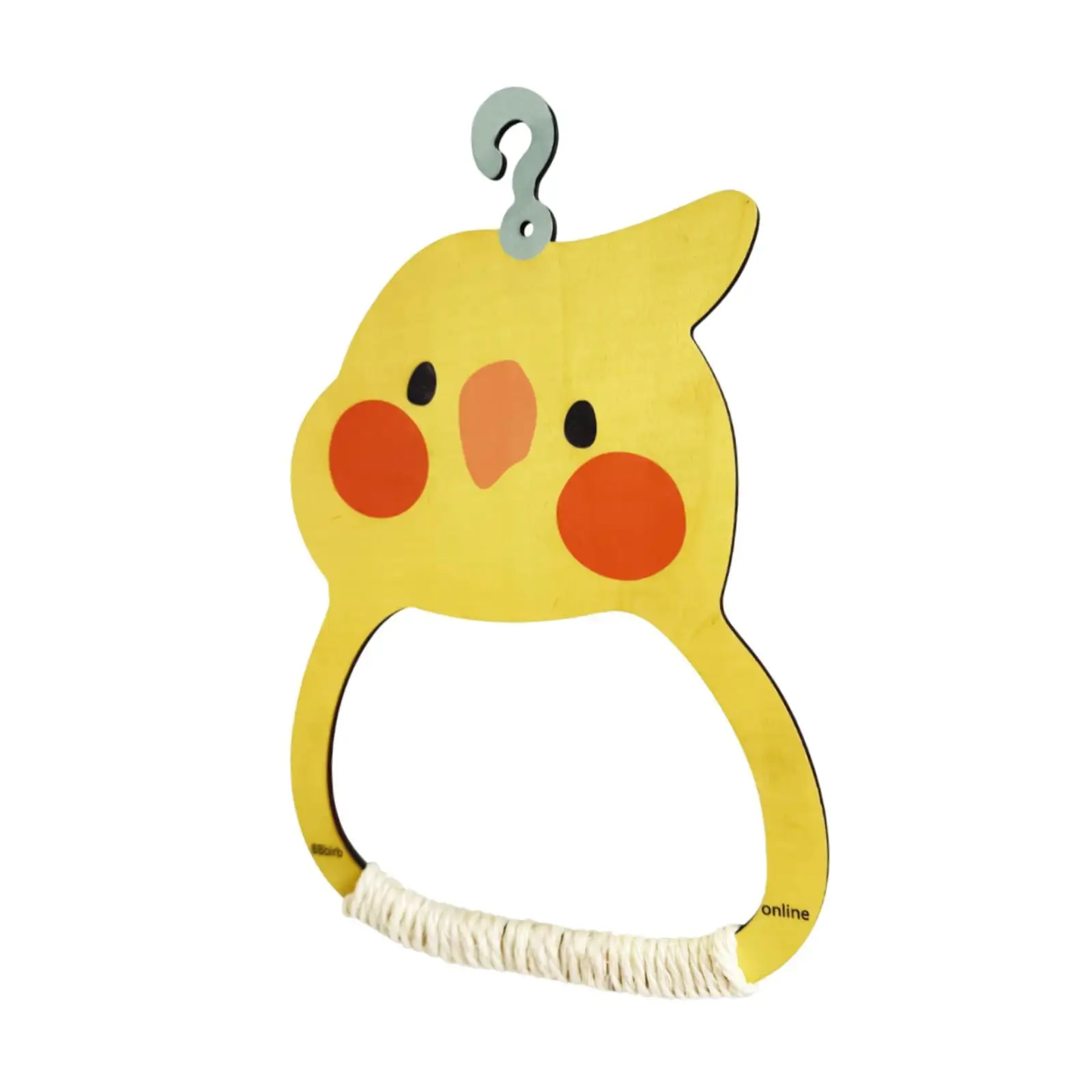 Bird Perch Stand Novelty Bird Swing Toy for Parakeet Cockatiel Cockatoo