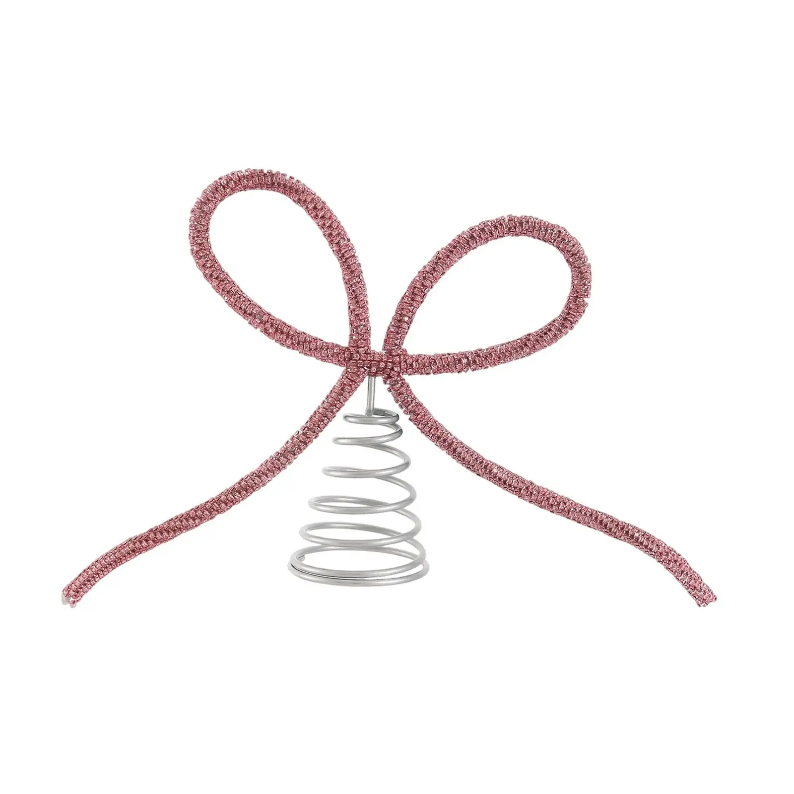 Adorno para árbol de Navidad con lazo, decoración navideña única y versátil, adorno para árbol de Navidad para interiores, recuerdos de fiesta en casa, accesorios para fotos de cafetería, centro comercial - imagen 4