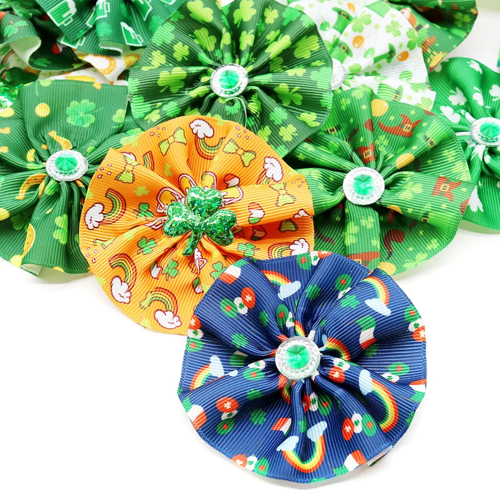 Corbatas para cachorros San Patricio