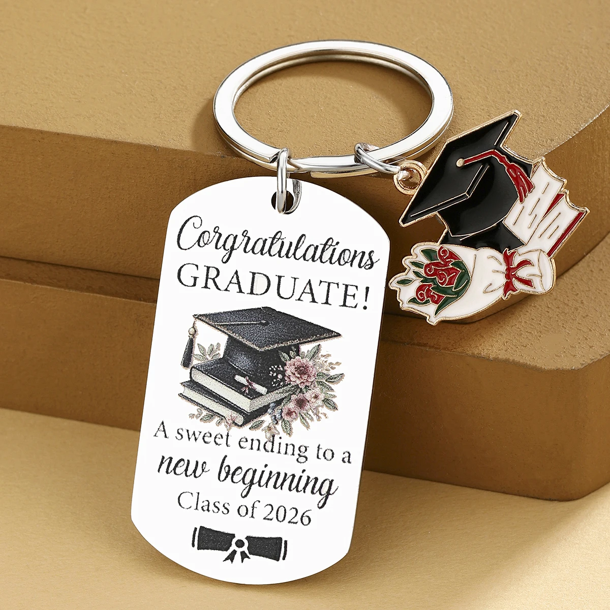 Regalos de graduacion para amantes de gatos y perros - llaveros
