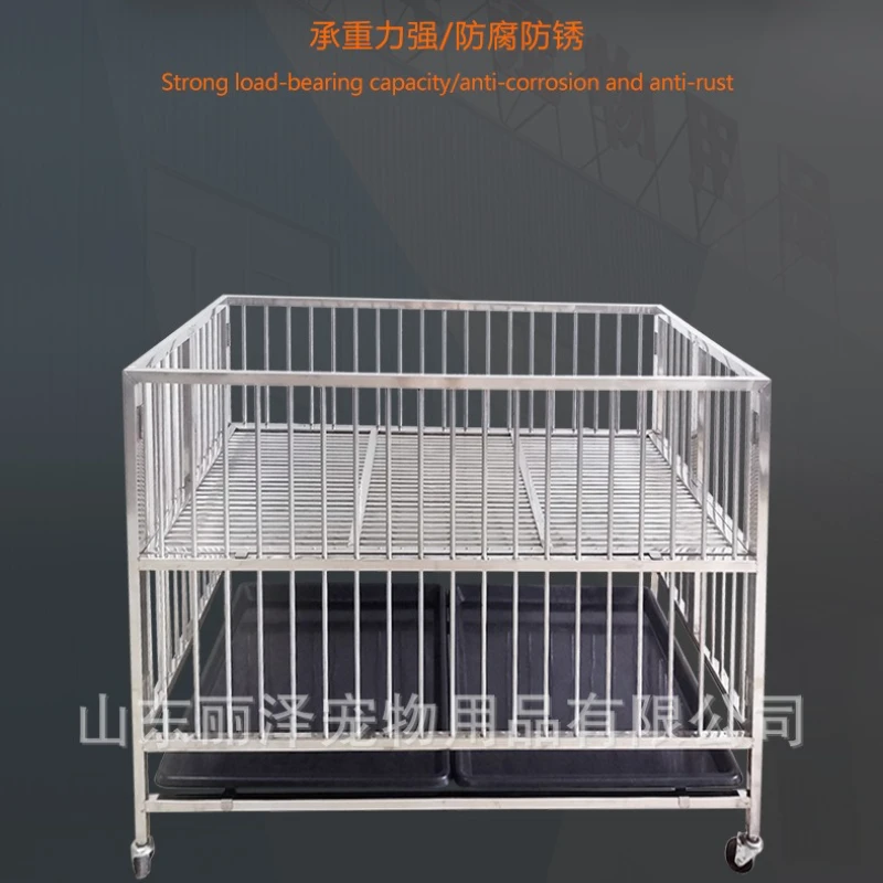 Jaula para perros con cama para correr Jaulas para mascotas Jaula de exhibición para perrera Jaulas de exhibición para perros Productos para mascotas - imagen 4