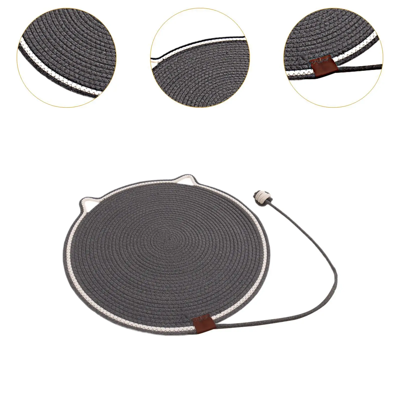 Cat Scratch Mat Floor Scratching Pad Cat Scratcher Pad for Indoor Cats Couch