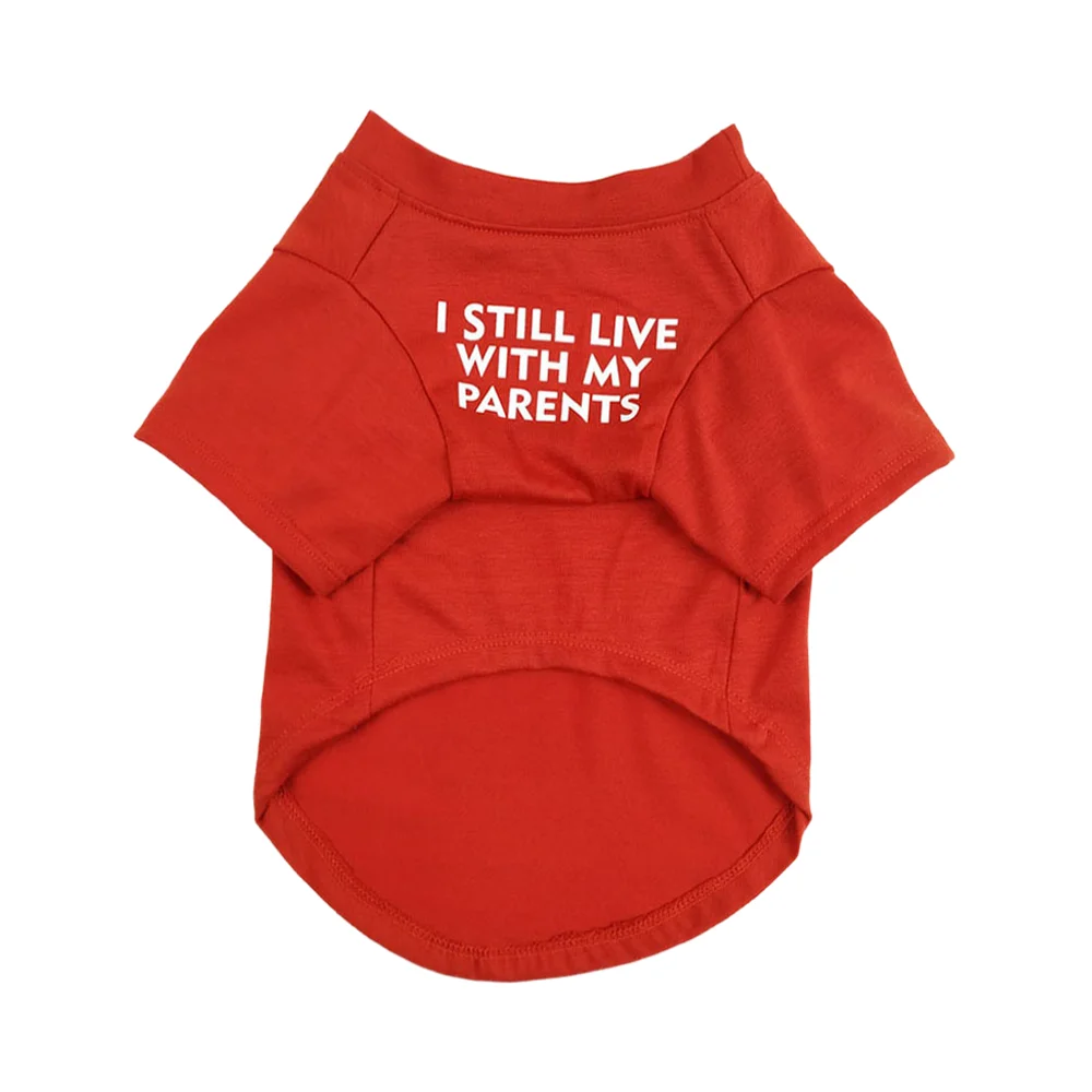 Camisas para perros Bulldog Francés, camiseta con letras de algodón, ropa de verano para perros pequeños, ropa suave para cachorros, camiseta para gatos, transpirable y elástica - imagen 3