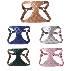 Arnés para mascotas con juego de correa, chaleco ligero ajustable para perros con cables, arnés y correa para caminar para adiestramiento al aire libre para mascotas