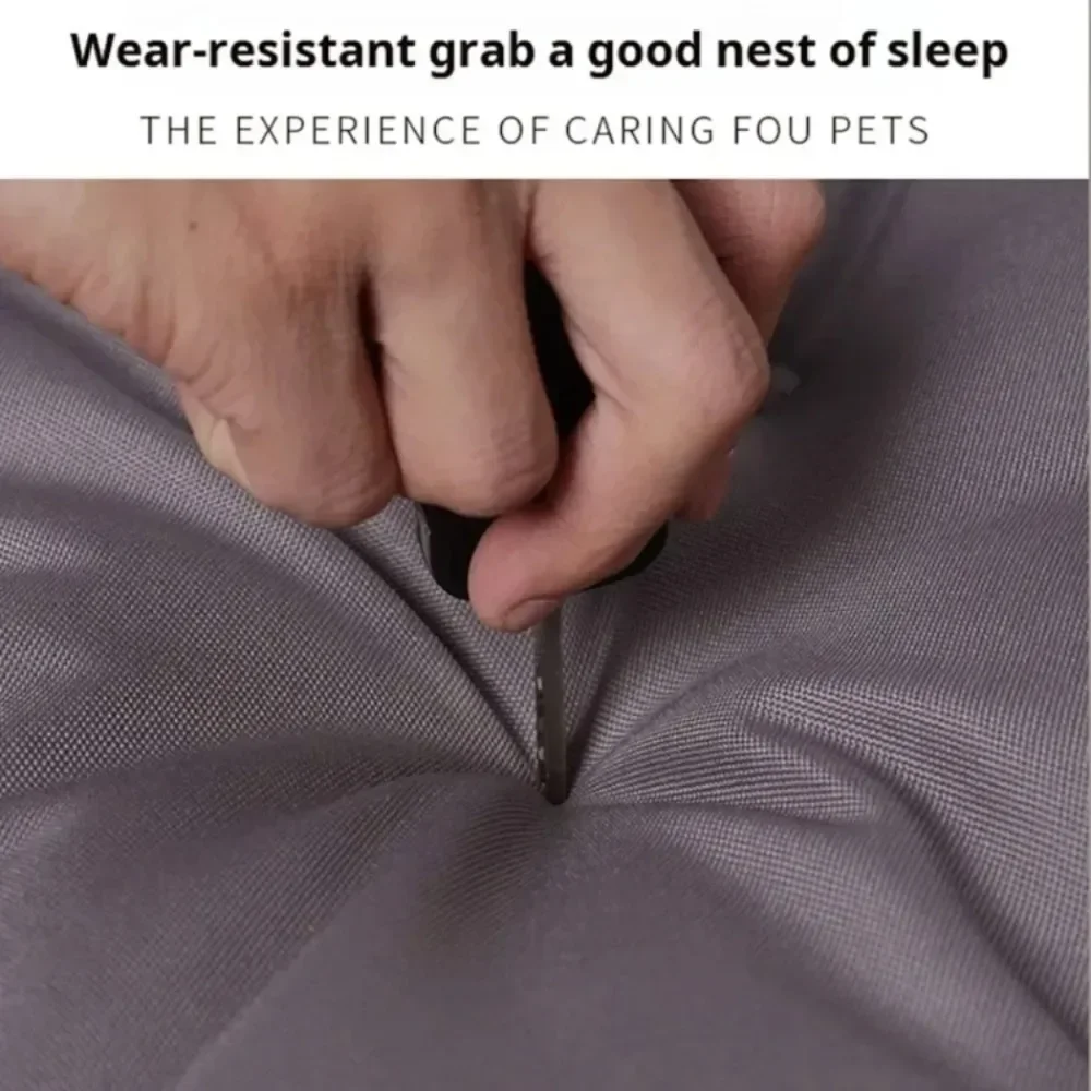 Estera de cama grande impermeable para perros, cojín suave y grueso para sofá para perros pequeños, cama para gatos, accesorios para perrera para perros resistentes a mordeduras - imagen 4