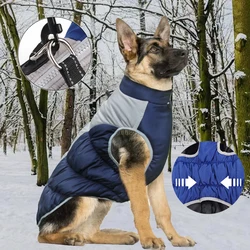 Chaqueta plumón impermeable reflectante para perros pequeños y medianos