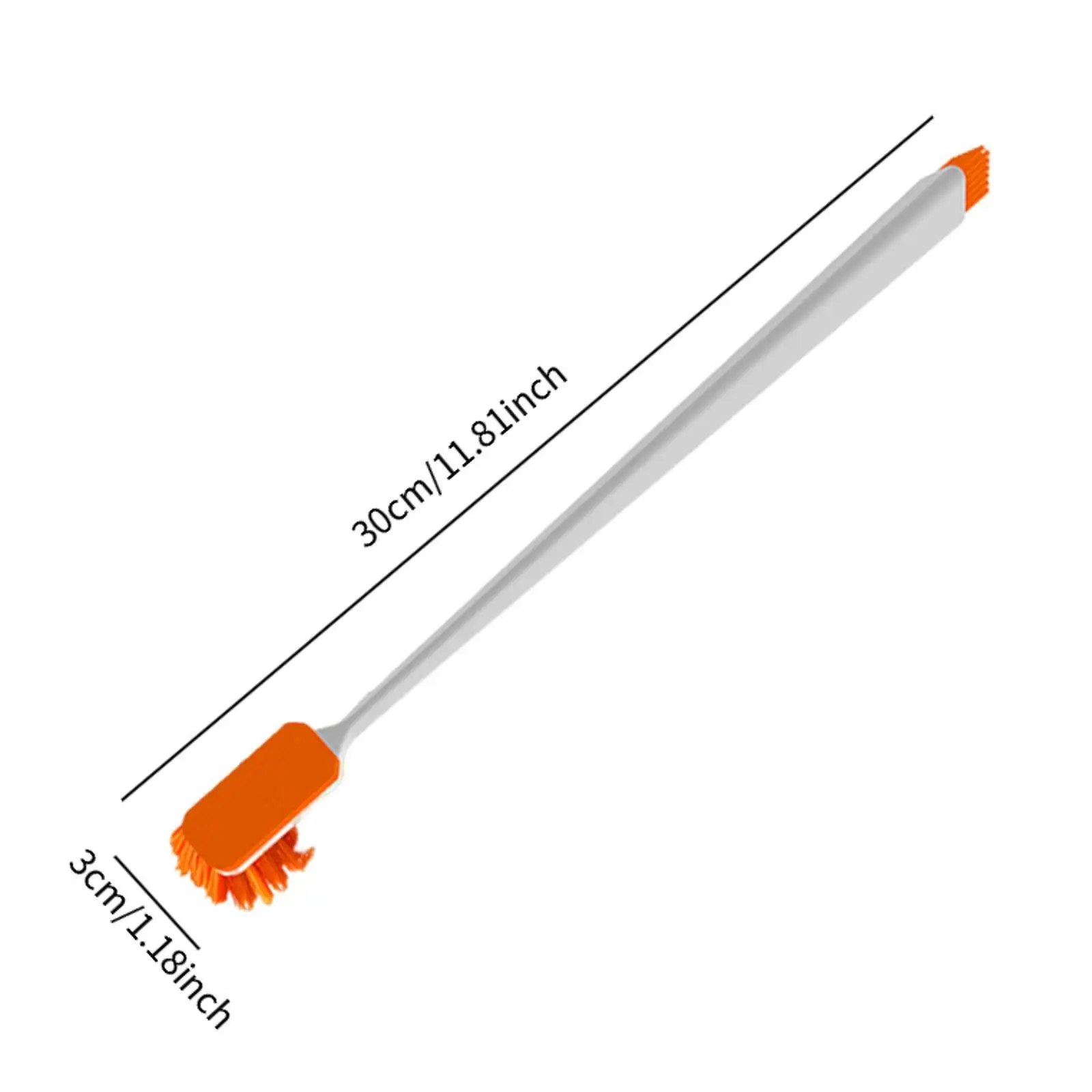 Aquarium Cleaner Brush Nylon Bristles Brush Lightweight Aquarium Cleaning Tool Ergonomic Efficient Multipurpose Cleaning Brush