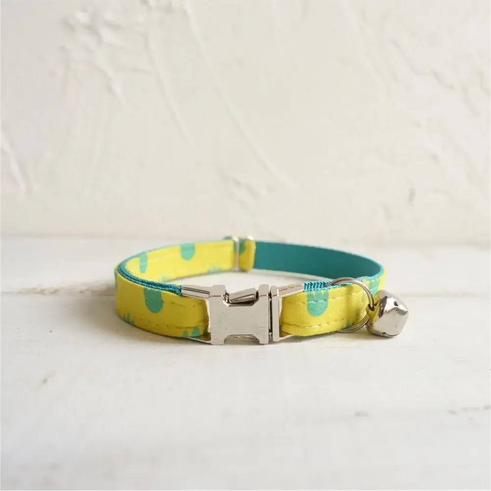 Collar de gato personalizado con grabado gratuito, correa para mascotas a juego, hebilla de Metal de contactos personalizados, Collar pequeño para mascotas con pata de dragón - imagen 2