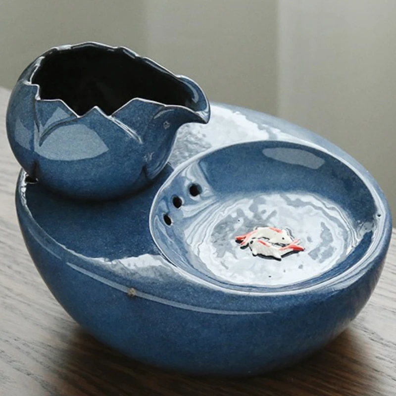 Dispensador de agua para gatos, suministros para perros y mascotas, fuente de agua corriente, agua viva, artefacto de alimentación de agua para gatos, circulación automática - imagen 4