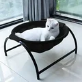 Black cat bed