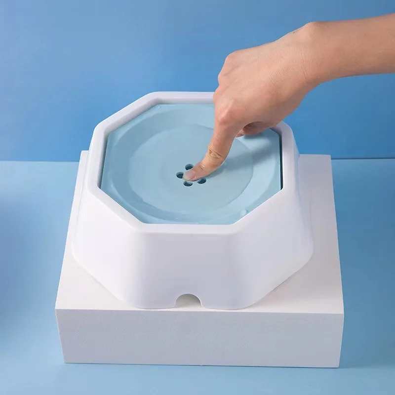 Cuenco flotante para perro y gato, recipiente para beber agua, artefacto no húmedo, bebedero automático, suministros para mascotas - imagen 3