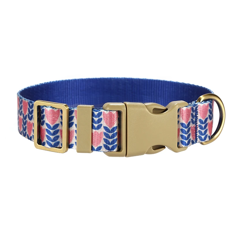 Collar nailon resistente para perros Pitbull Bulldog Beagle - imagen 5