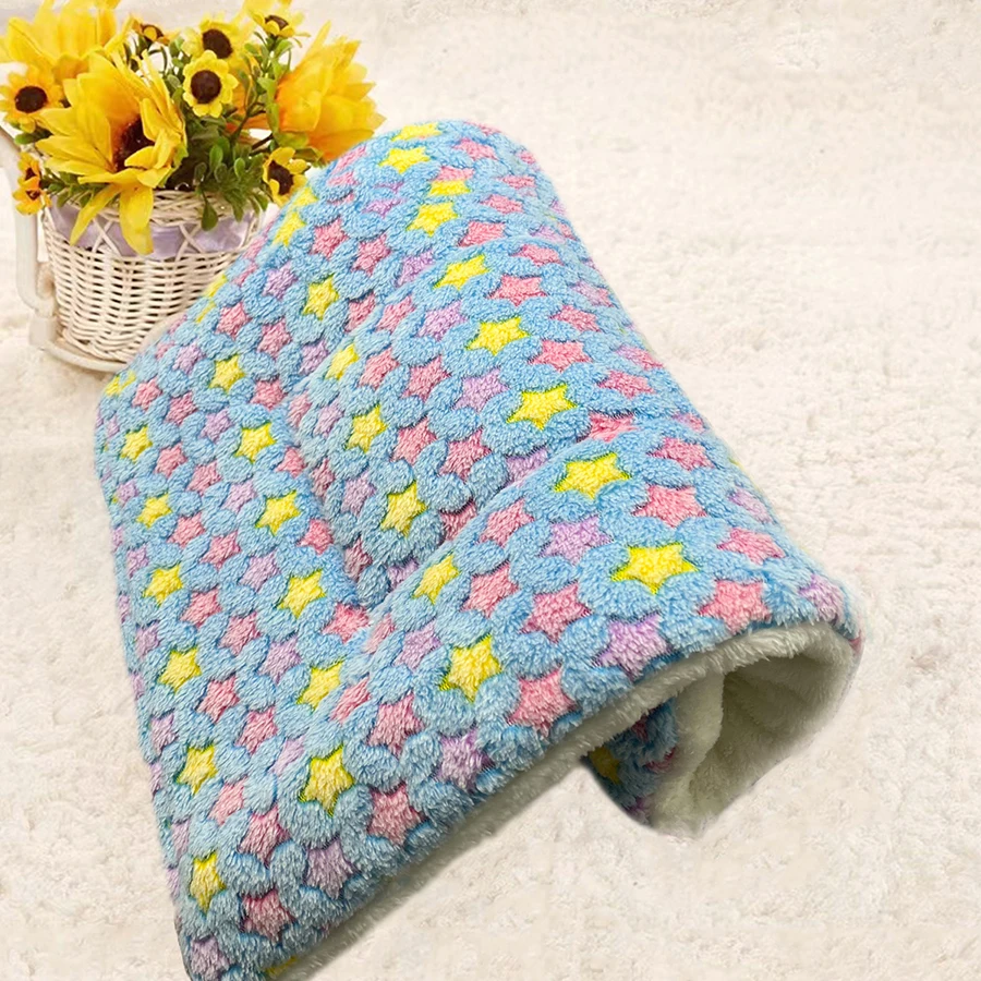 Estera de franela para dormir de invierno para mascotas, cama para perros, gatos, cachorros, sofá para perros, colchón encantador, cojín para perros pequeños y grandes, manta para mascotas - imagen 3