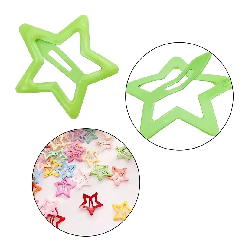 Pinzas para el pelo de perro con estrellas bonitas, horquilla decorativa lateral para el pelo de perro y gato, accesorios para el cabello encantadores para niños - imagen 3