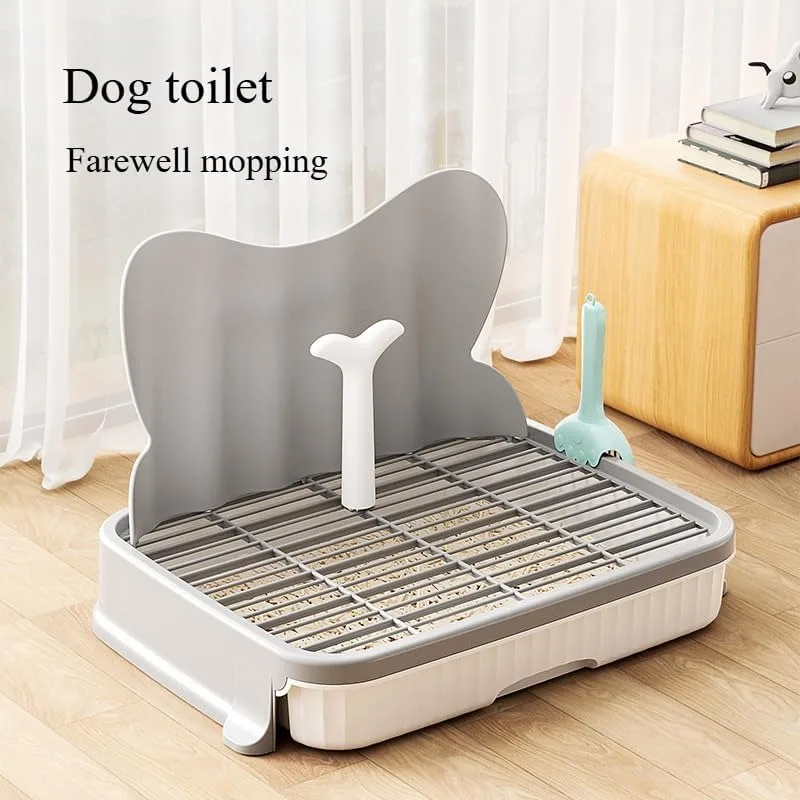 Inodoro para perros, orinal desmontable a prueba de fugas para mascotas con catéter urinario simulado, rejilla antideslizante, almohadilla para orina, Material pp impermeable - imagen 3