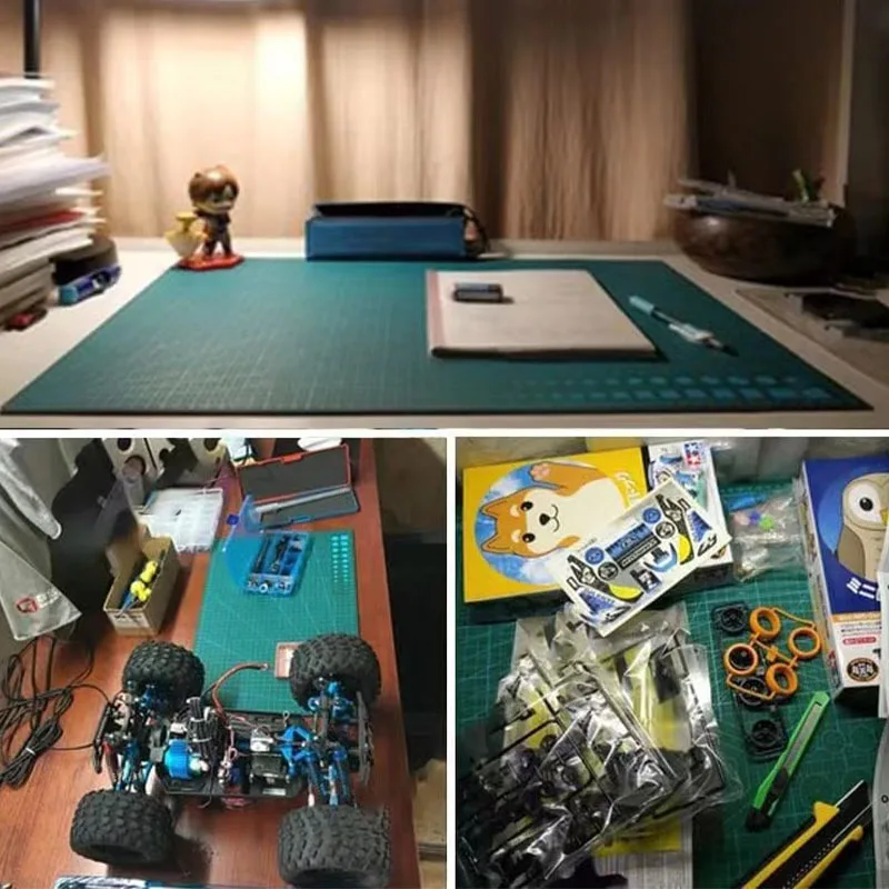 Tapete de Corte Multifuncional A3 de PVC Autoregenerable, para Manualidades, Oficina y Bricolaje - imagen 5