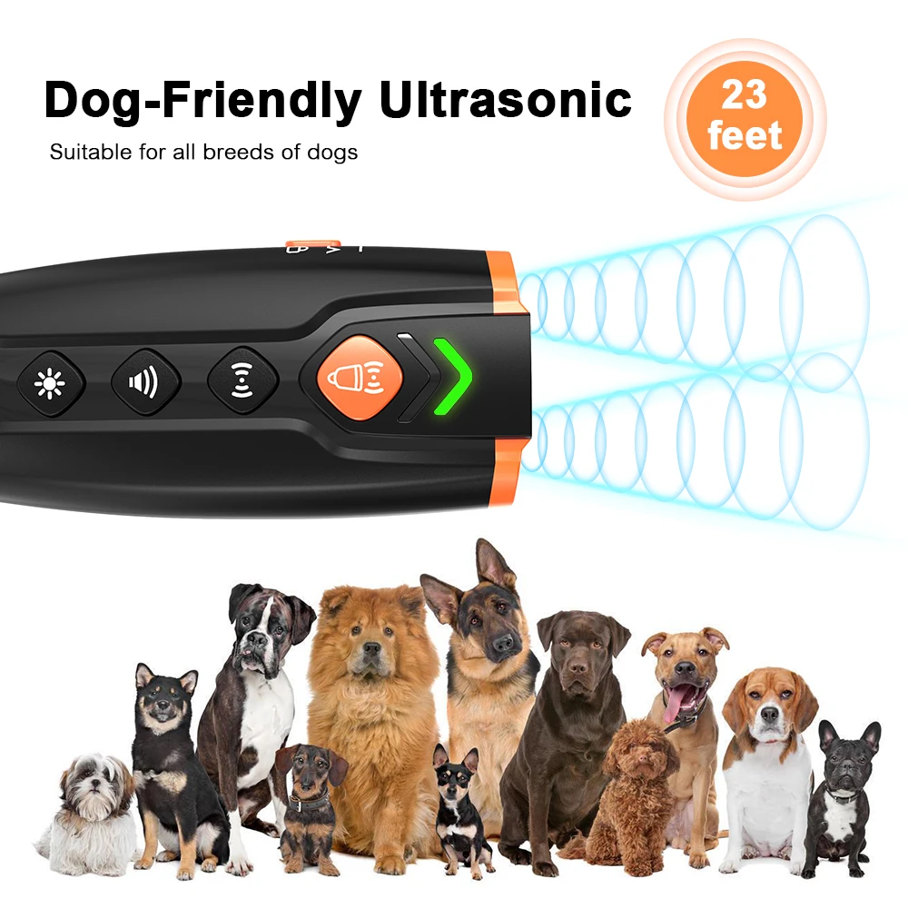 Anti-ladridos ultrasónico para perros – Control sin collar - imagen 3