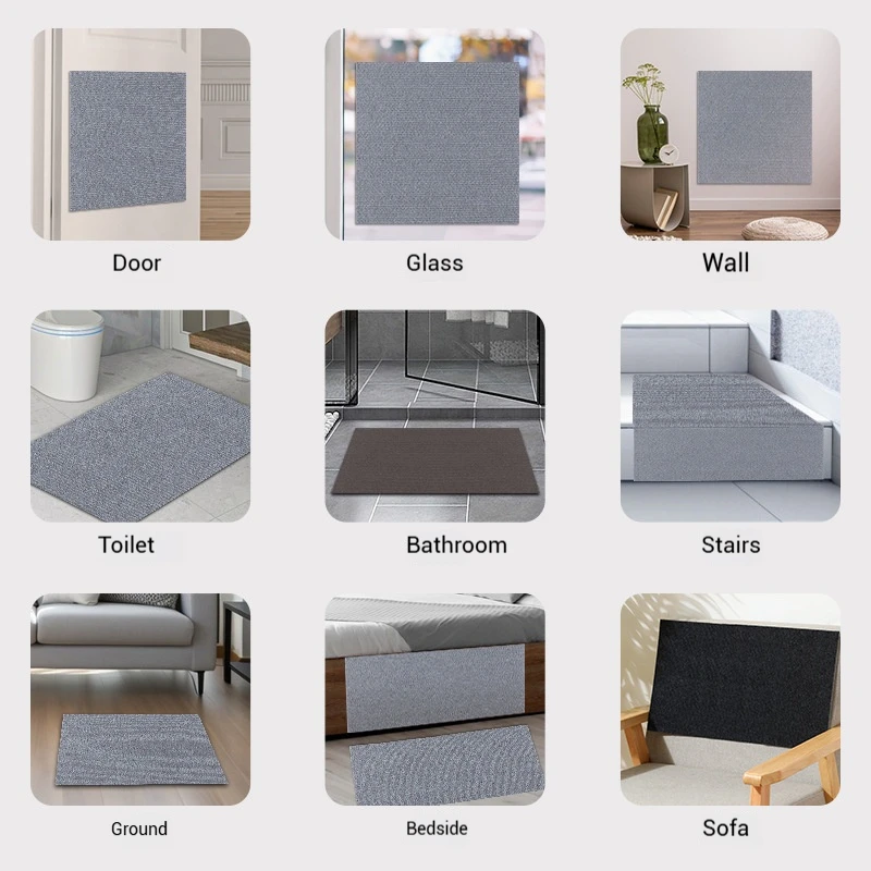 Tapete rascador para gatos recortable, rascador para gatos, cinta para sofá, poste rascador, alfombra autoadhesiva, protector para arañazos de gatos y sofá - imagen 4