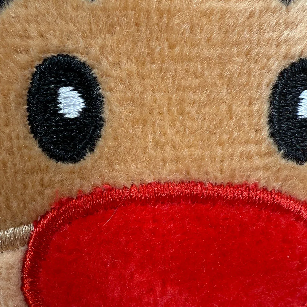 Juguete navideño de peluche para mascotas: forma de muñeco de nieve de reno de Papá Noel, juguete interactivo para perros resistente a masticar chirriante, - imagen 2