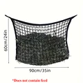 Black Feed Net Bag