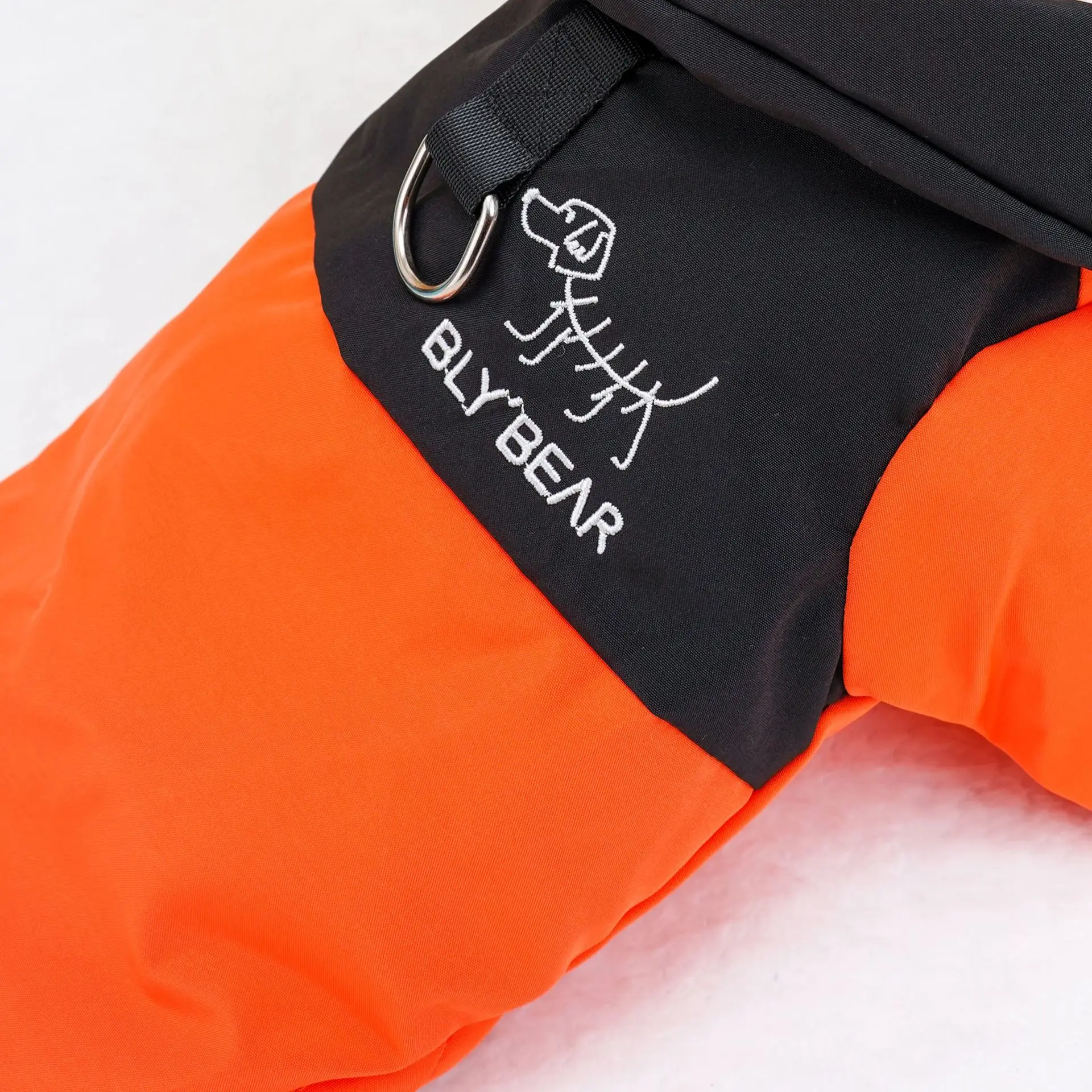 Abrigo de cuello alto para mascotas, Parkas para cachorros y gatos, piernas empalmadas, ropa de algodón de cuatro colores, osos de peluche, perros pequeños, Otoño e Invierno - imagen 4