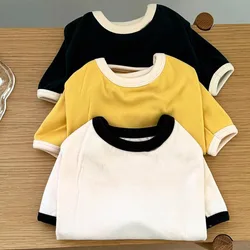 Sudaderas con capucha cálidas, camisa Base, ropa sólida para perros, jerseys de otoño e invierno, ropa, sudadera para cachorros, camiseta para perros pequeños, Dachshund York