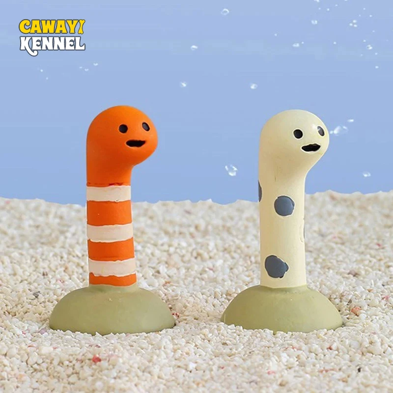 2 unids/set accesorios de decoración de acuario decoración de estantería de animales lindos decoración del hogar ornamento de paisajismo decoración de pecera