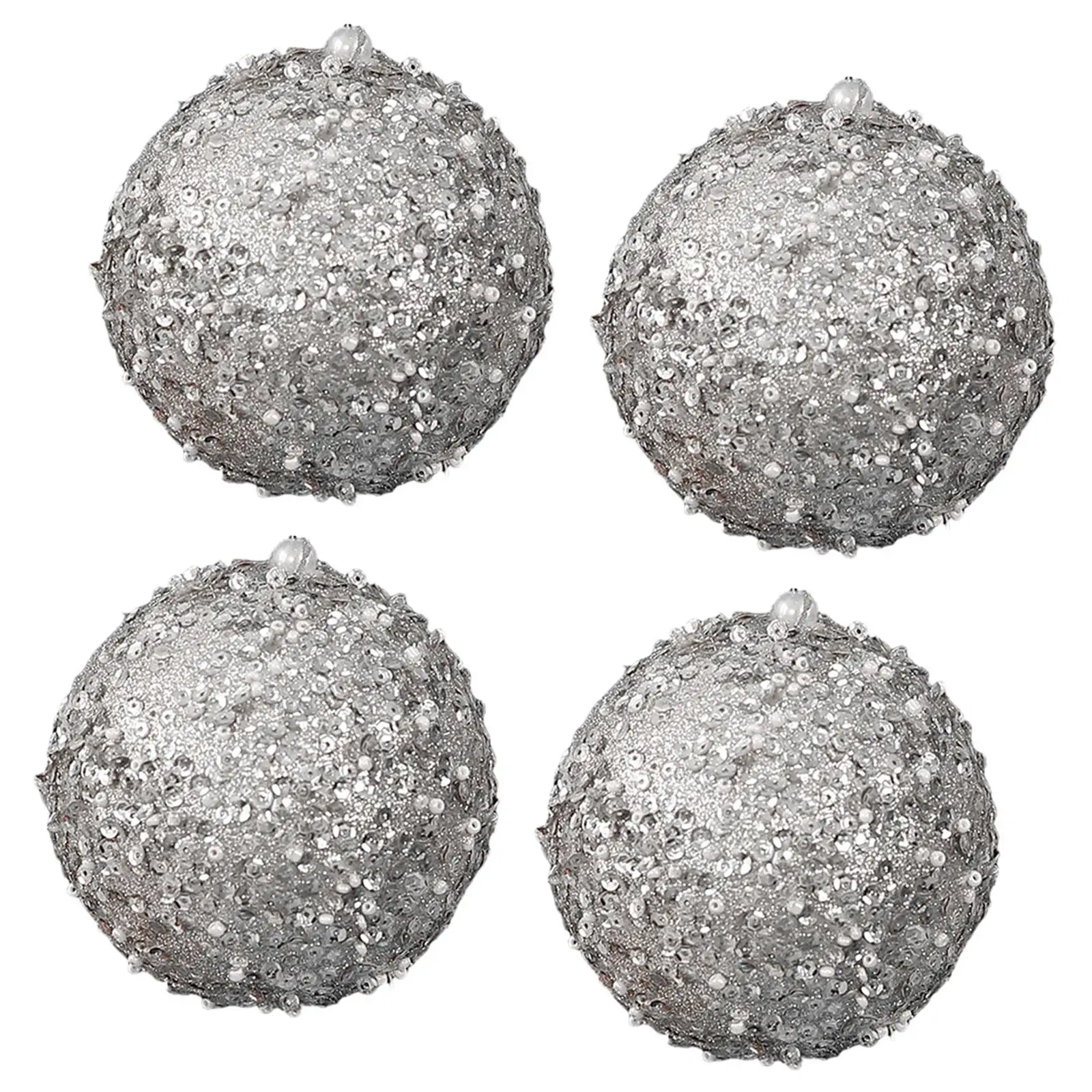 4 Pieces Christmas Ball Ornaments, Convenient, Practical Christmas Tree