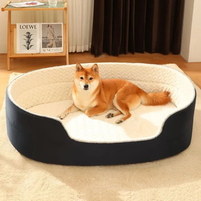 Estera para sofá cama de perro de raza grande de alta calidad, manta para perro pequeño, mediano y grande, cojín, suministros de cesta, cojines geniales, 2024 - imagen 2