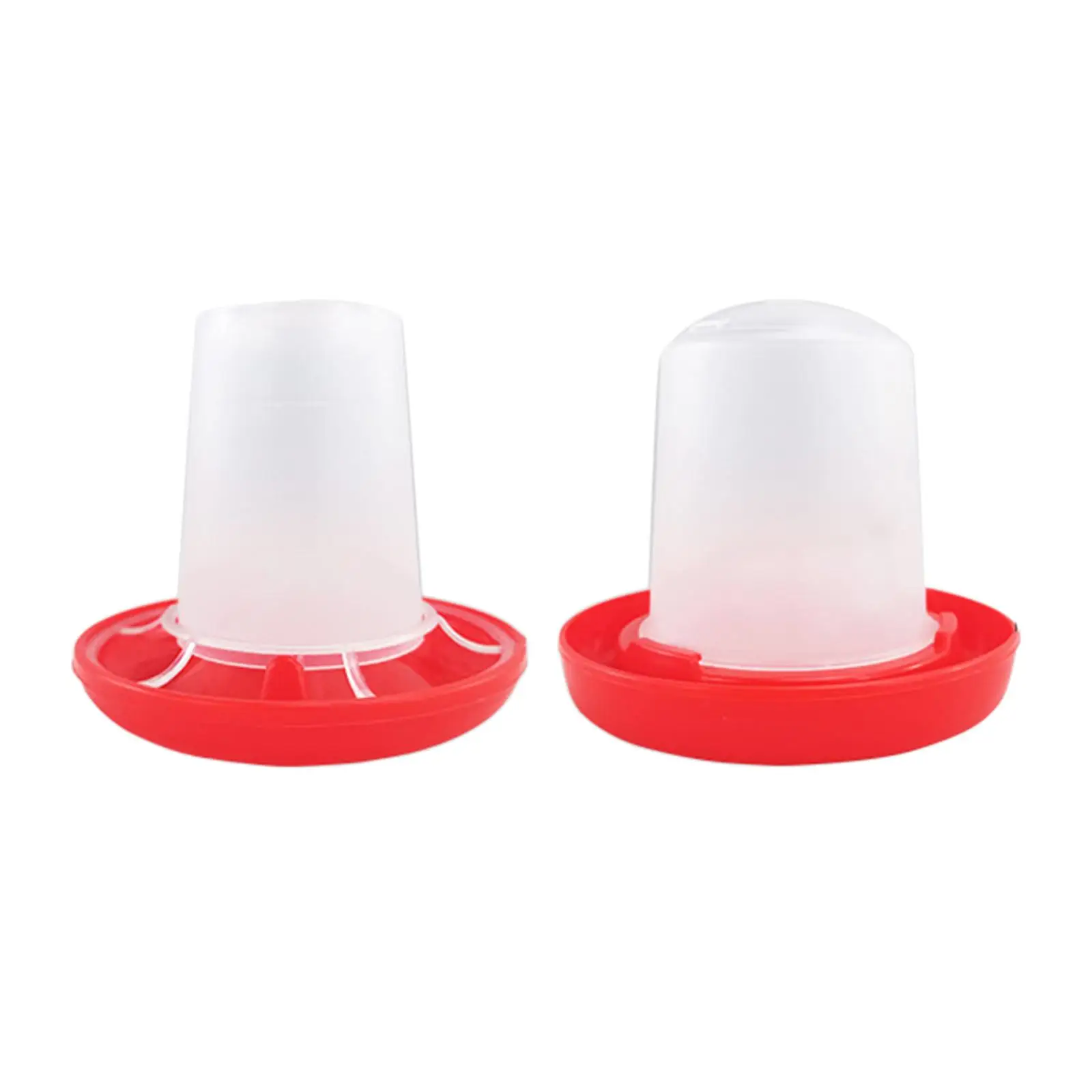 Automatic Blanking Bucket Detachable Easy to Clean Easy to Install Stable Tray Tank Chicken Feeder for Animal Geese Chook Hen