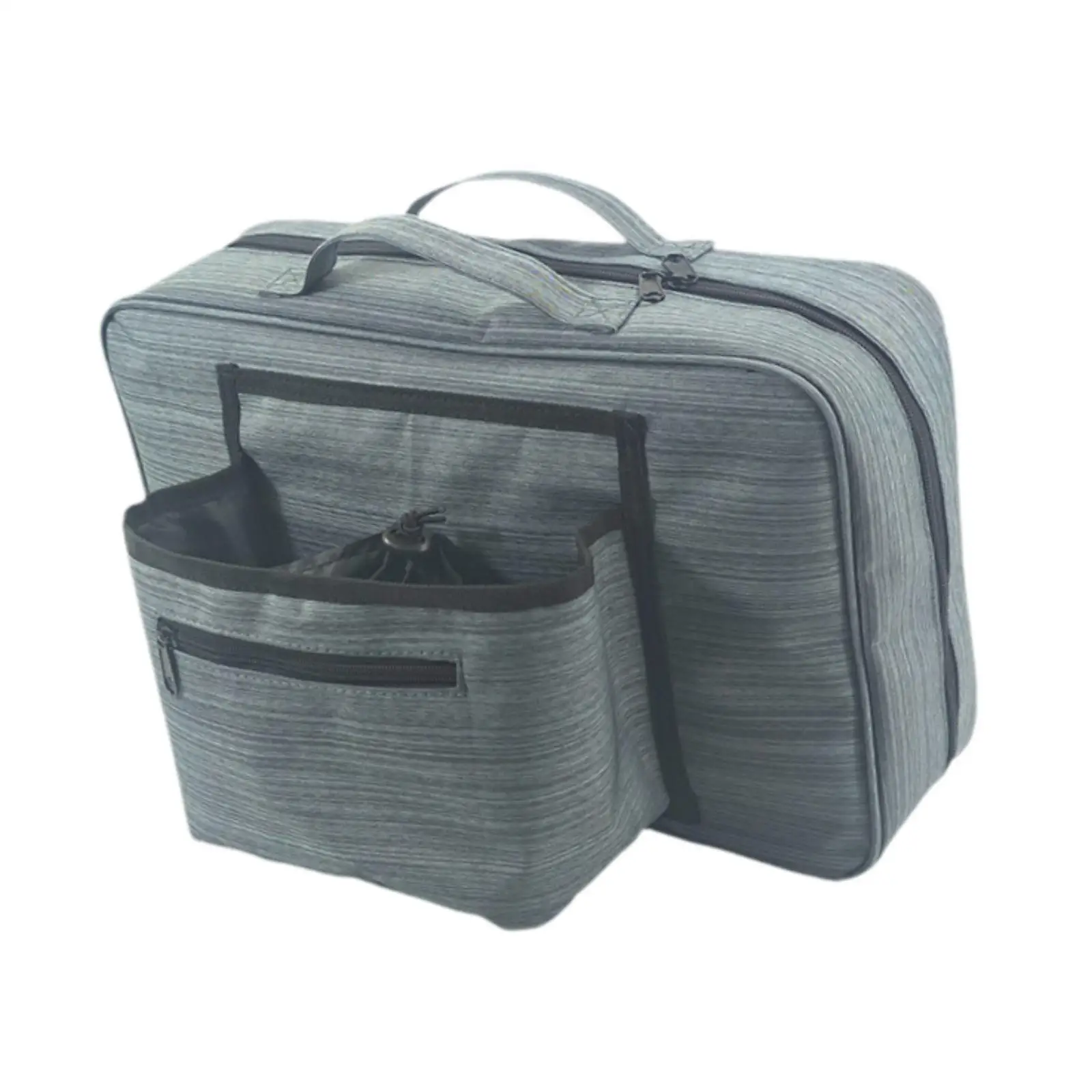 Portavasos de viaje para equipaje, bolsa de lona de viaje, portabebés para maleta, accesorio de viaje para aperitivos - imagen 3