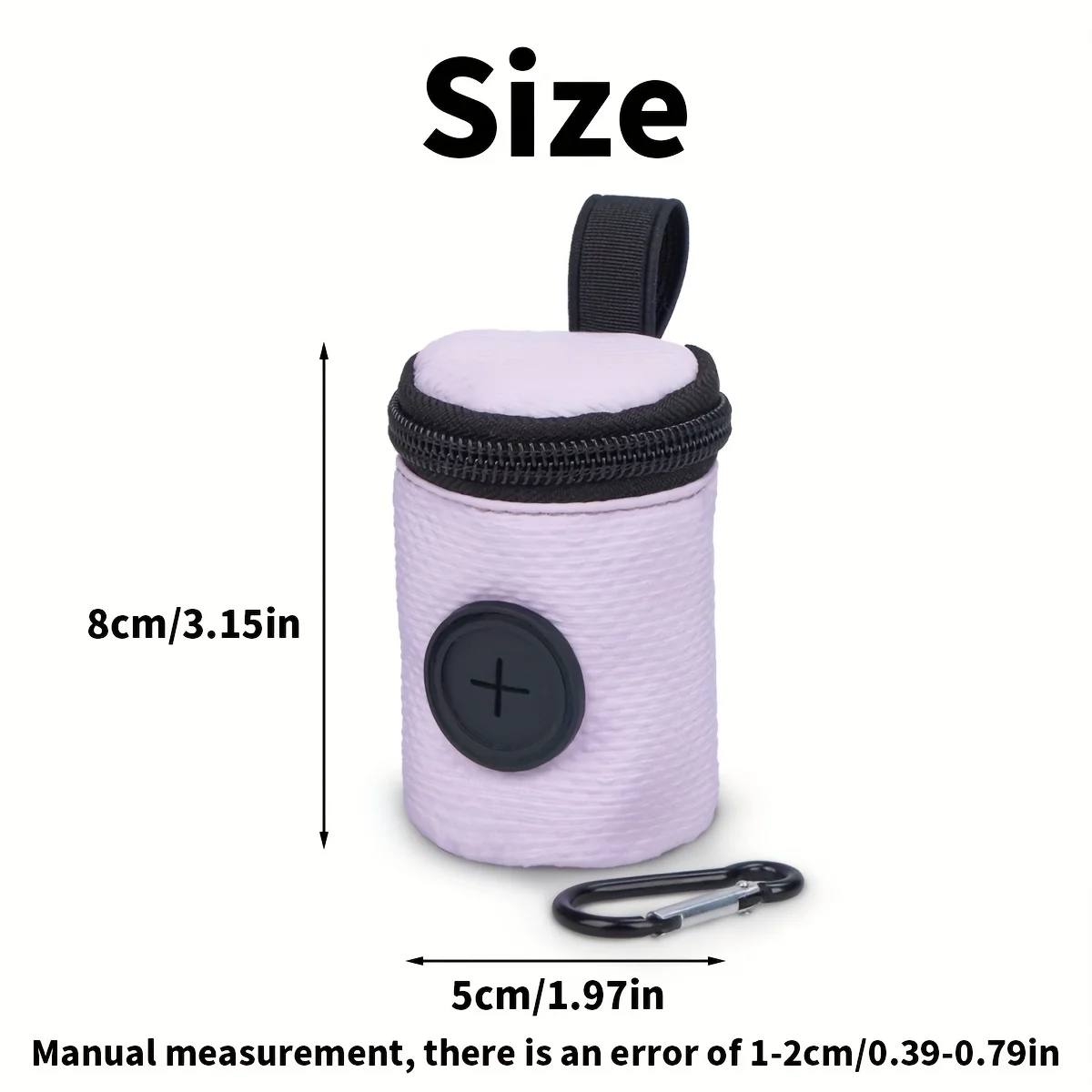 Un bolso portátil para excrementos de mascotas, bolsa para restos al aire libre para perros, bolsa de almacenamiento duradera, dispensador de bolsas para excrementos, bolsa para restos de mascotas - imagen 2