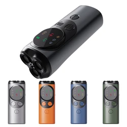 Disuasivo ultrasónico antiladridos para perros con linterna LED