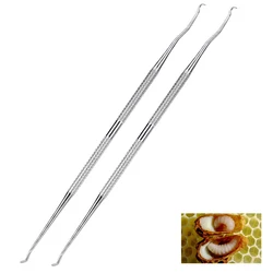 Pack 2 uds Aguja retráctil transferencia larva abeja reina