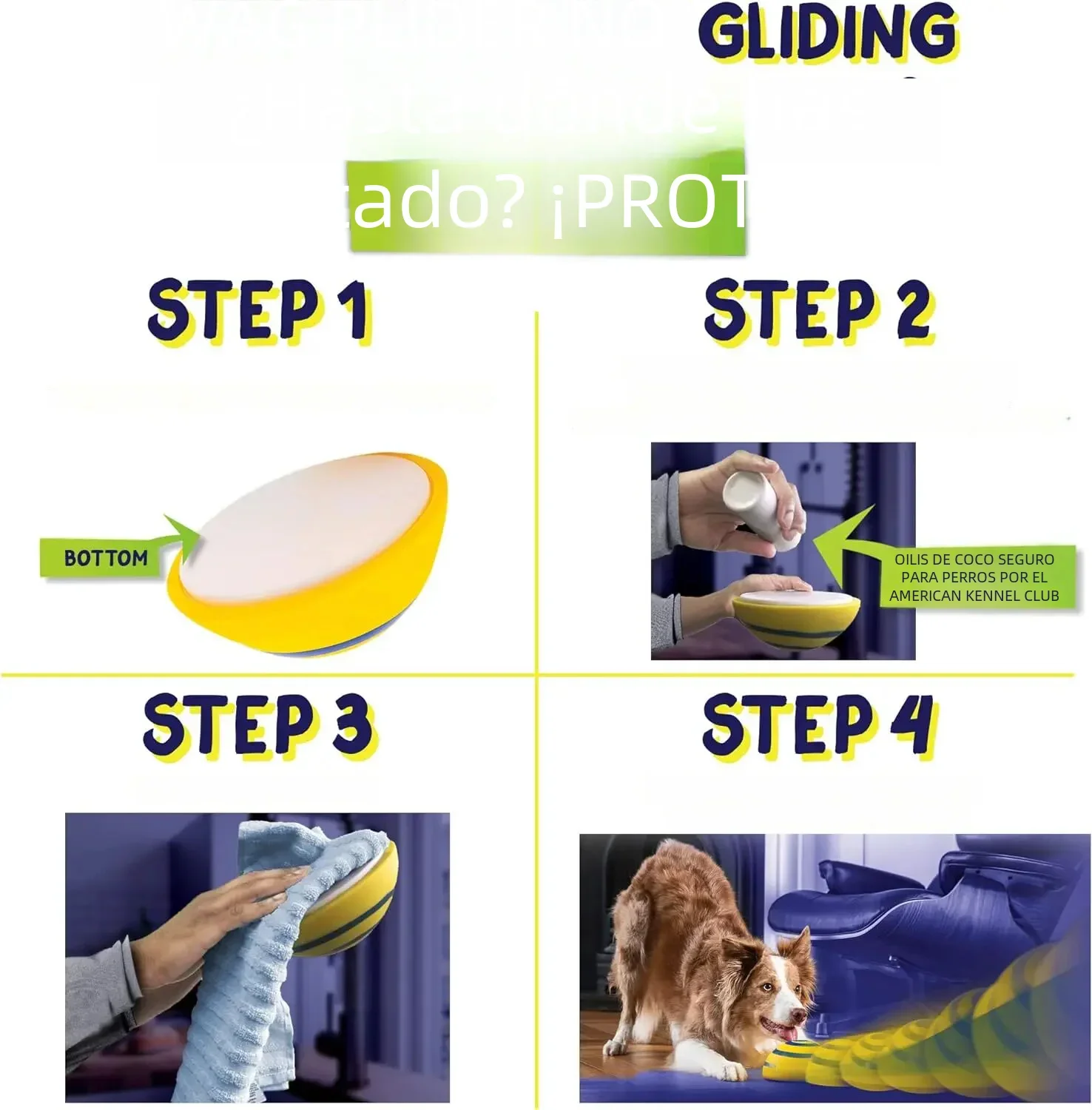 Juguetes Para Perros Frisbee Slide Ball Molar morder, deportes al aire libre, equipo de entrenamiento para perros, juguete interactivo, suministros para mascotas, productos para el hogar - imagen 2