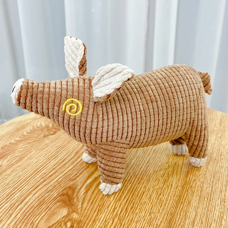 Juguetes para mascotas, juguetes para perros, juguetes para cerdos, fabricación de sonido, resistentes a las mordeduras, muñecas lindas de dibujos animados - imagen 2