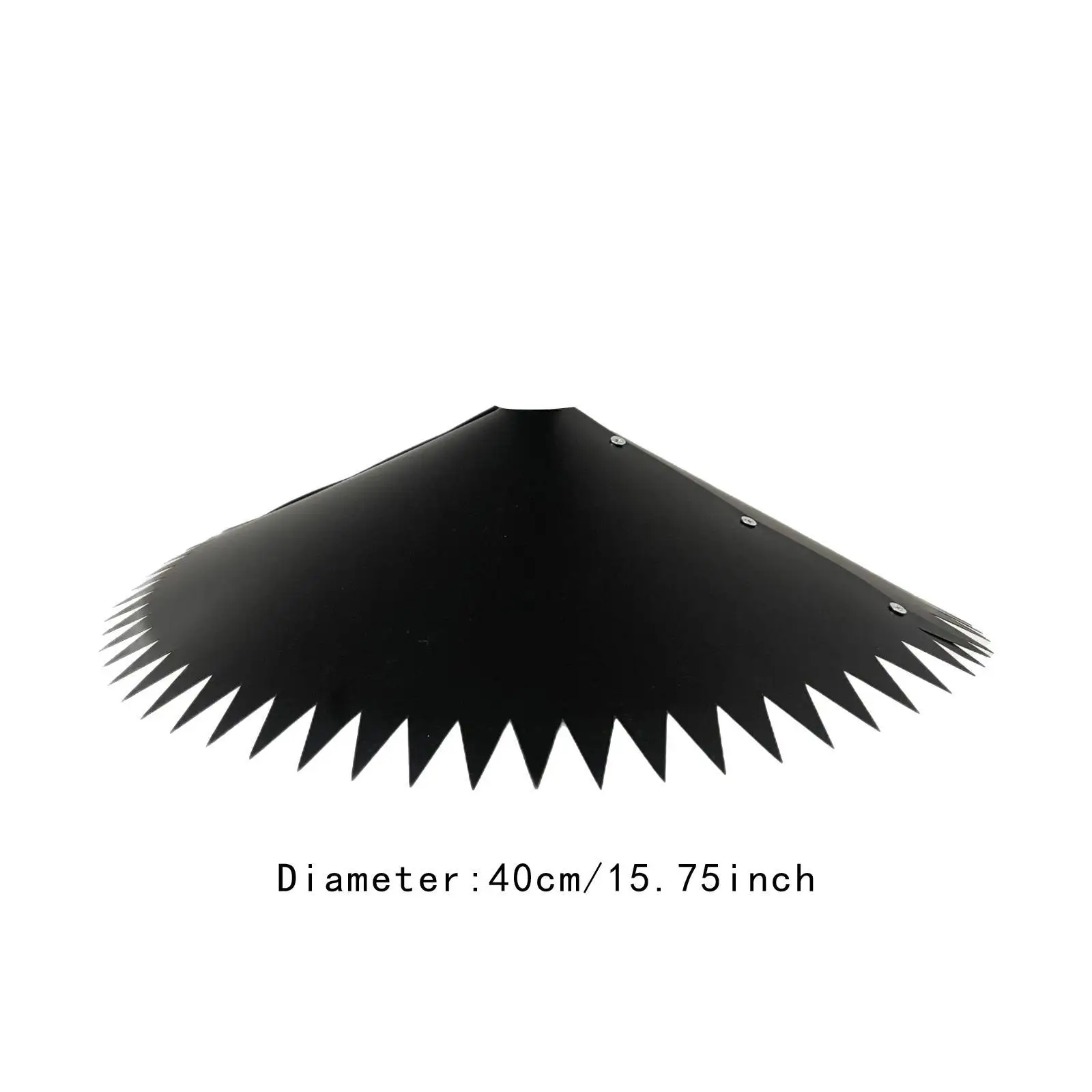 Squirrel Dome Baffle for Bird Feeder Pole for Garden Patio with Spiked Edges