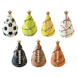 Bola de decoración navideña ligera para árbol y mesa – regalo versátil