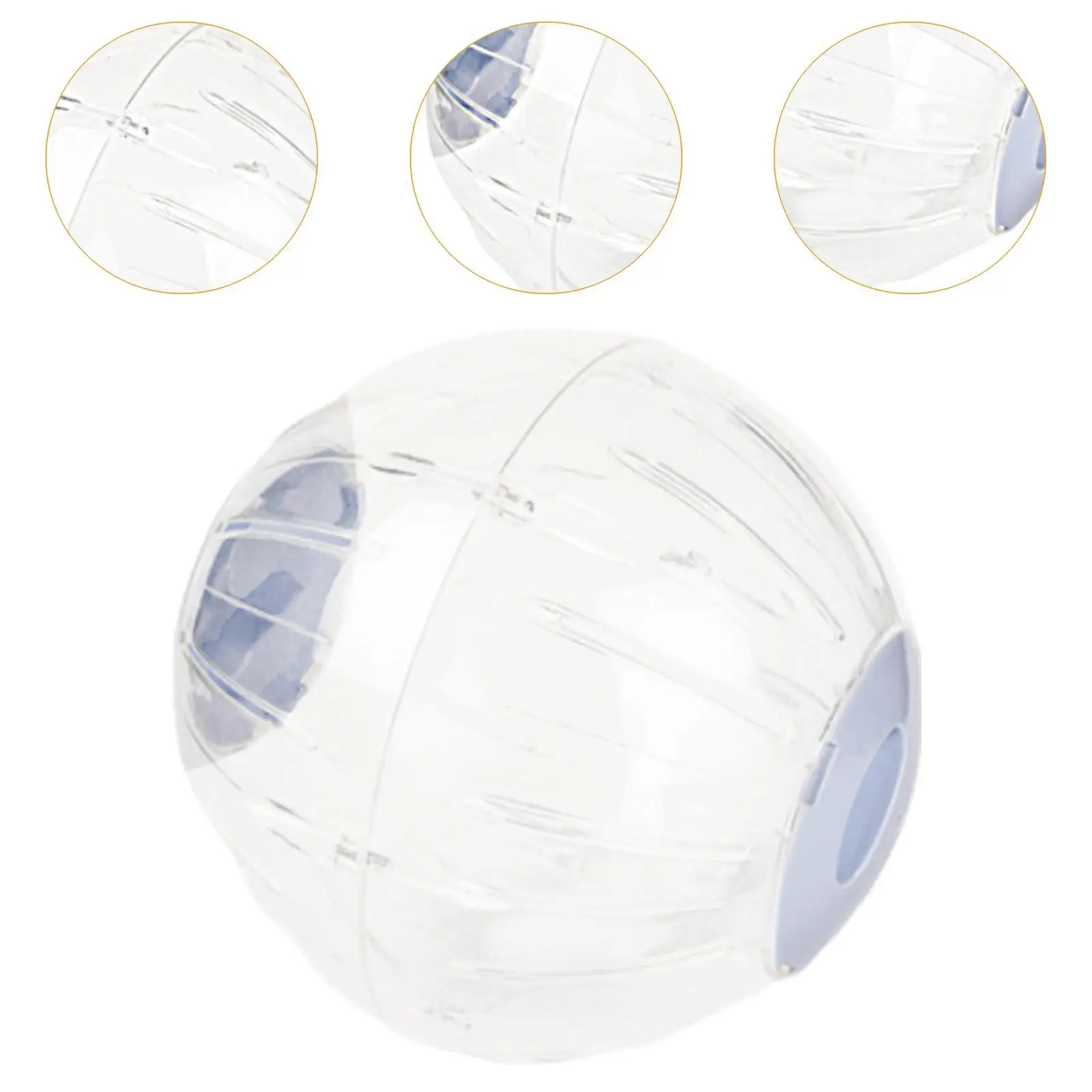 Hamster Ball Sports Ball, Breathable, Fun, Silent, Clear Running Wheel Cage Accessories for Hamsters Mice