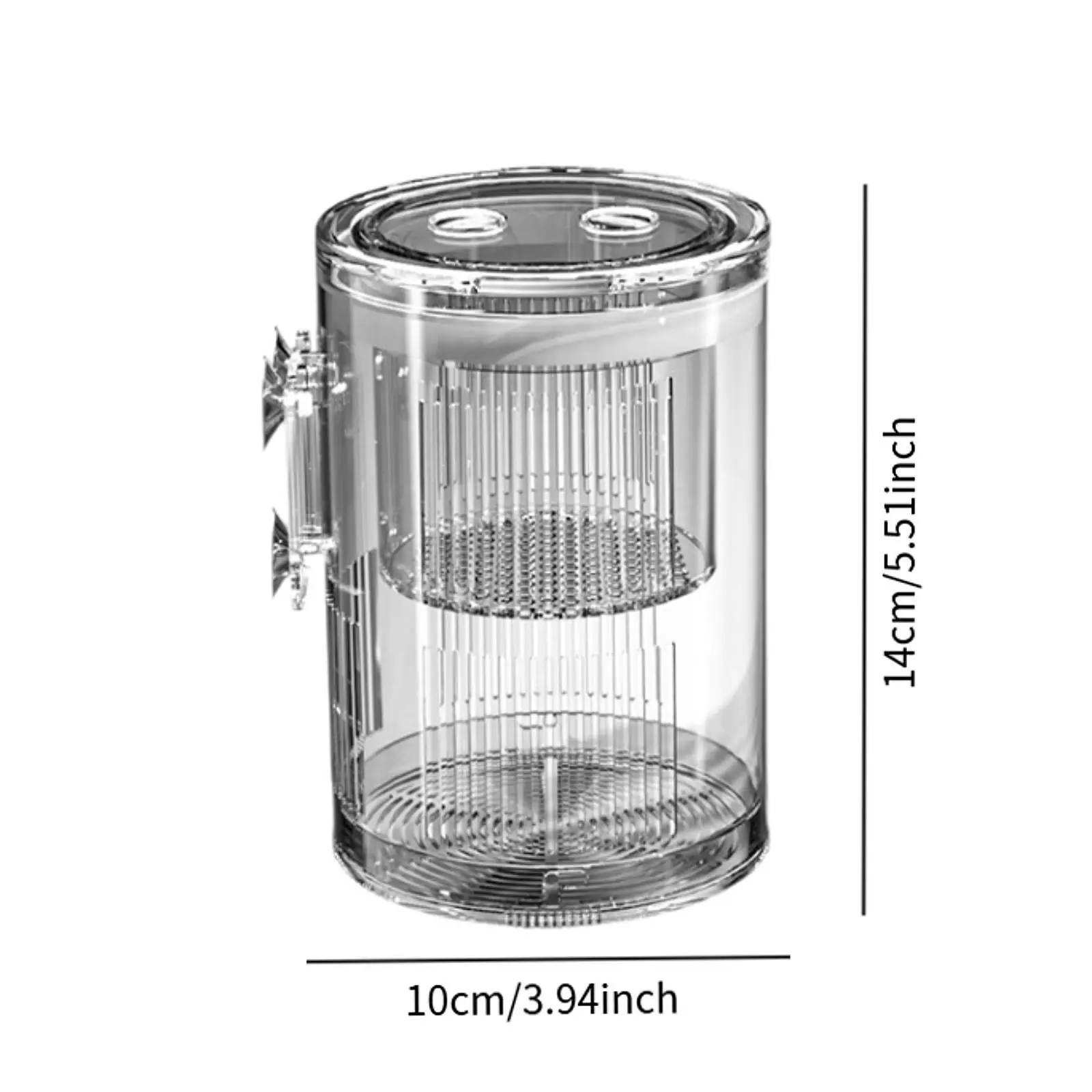 Hatchery Incubator Tank Sturdy Clear Fish Isolation Box for Baby Fishes