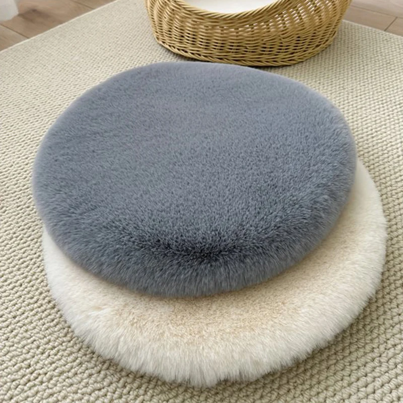 Cama redonda para gatos de 40/50/60cm, cama para dormir cálida para invierno, cama suave y cómoda para mascotas, accesorios para perros pequeños y medianos - imagen 3