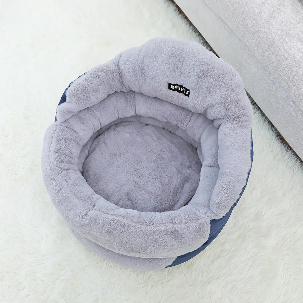 Cama de fibra para lavado a mano para mascotas, casa caliente de invierno para perros pequeños, cachorros, gatitos, sofá, perrera, saco de dormir, accesorios para nido - imagen 5