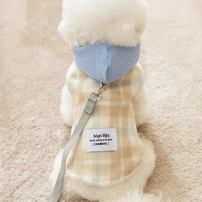 Abrigo para perros y gatos, ropa para perros, sudaderas con capucha, disfraces cálidos para cachorros, chaleco para gatos a la moda, chaqueta, abrigo para gatos de invierno, sudaderas con capucha, ropa para perros Chihuahua - imagen 3