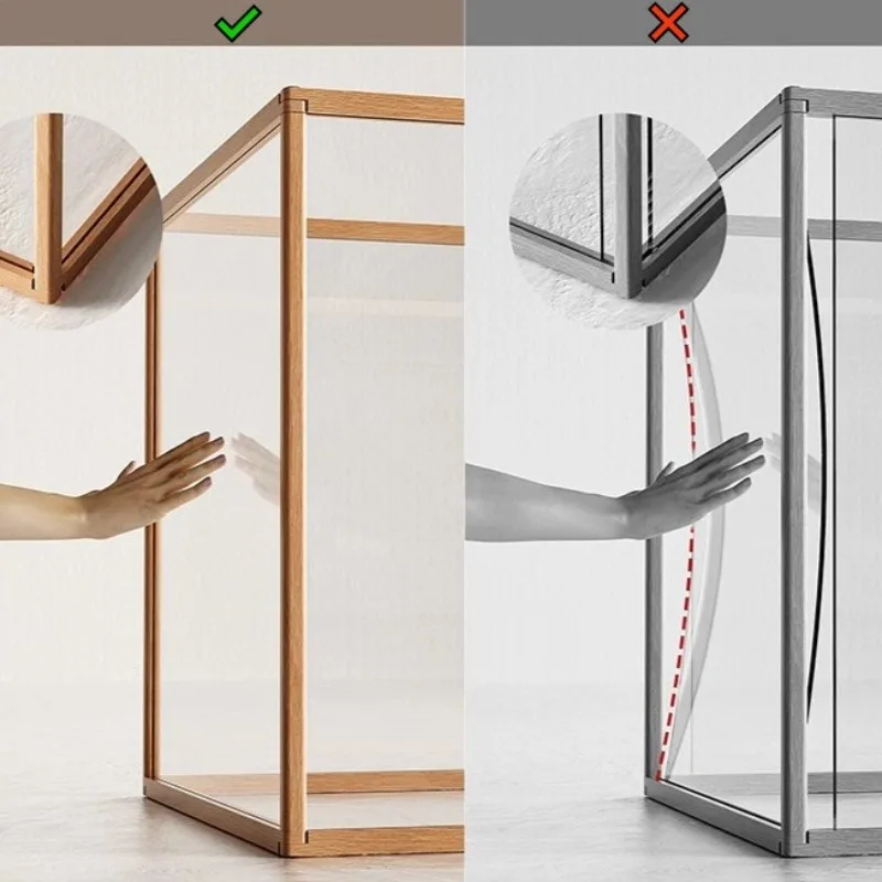 Valla transparente para perros, jaula para perros grandes, camas para perros, valla para casa, perrera para perros de interior, casa de cama, cajas de plástico, jaulas - imagen 4