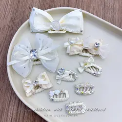 Pinza de pelo para perros - Lazo mariposa diamante roto (Yorkshire)