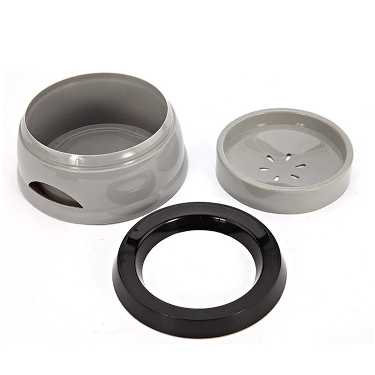 Cuenco de agua para mascotas para coche, antideslizante y a prueba de salpicaduras, mantiene la boca, cuenco de agua flotante seco, lavabo de agua a prueba de fugas, fácil de llevar, 1 ud. - imagen 5