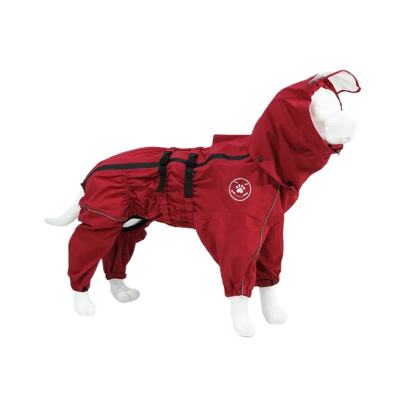 Chubasquero impermeable con capucha para perros grandes – Disfraz - imagen 5