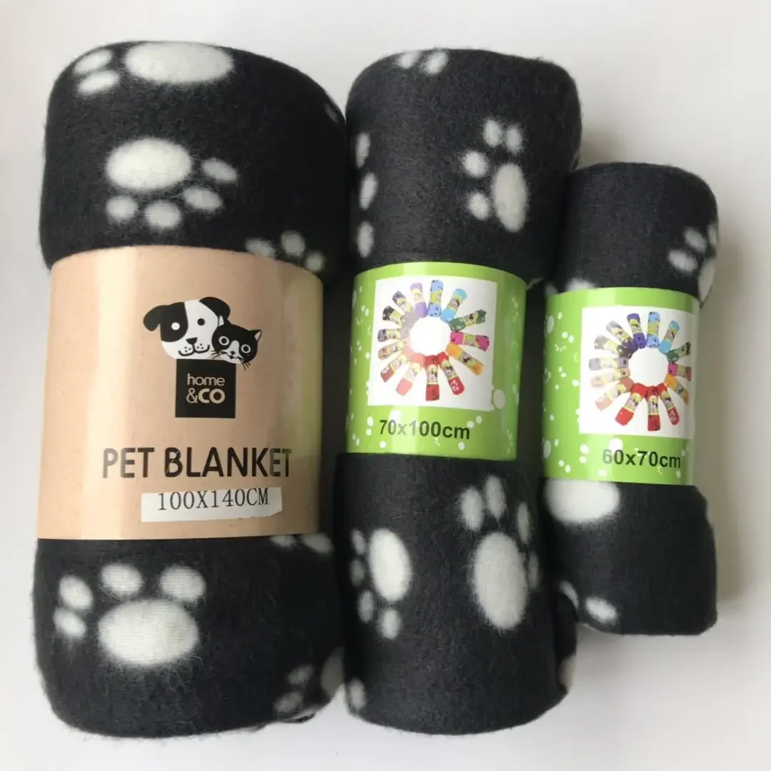 Manta de lana Reversible para mascotas, estera para mascotas, manta para gatos, camas para perros, esteras para perros grandes, suministros, accesorios, mantas para - imagen 2